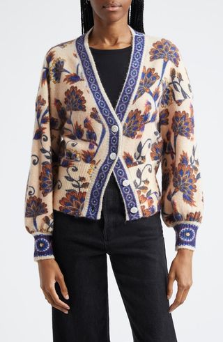 Ainika Floral Cardigan