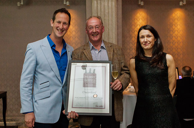 Uncorked, Decanter Retailer Awards 2015