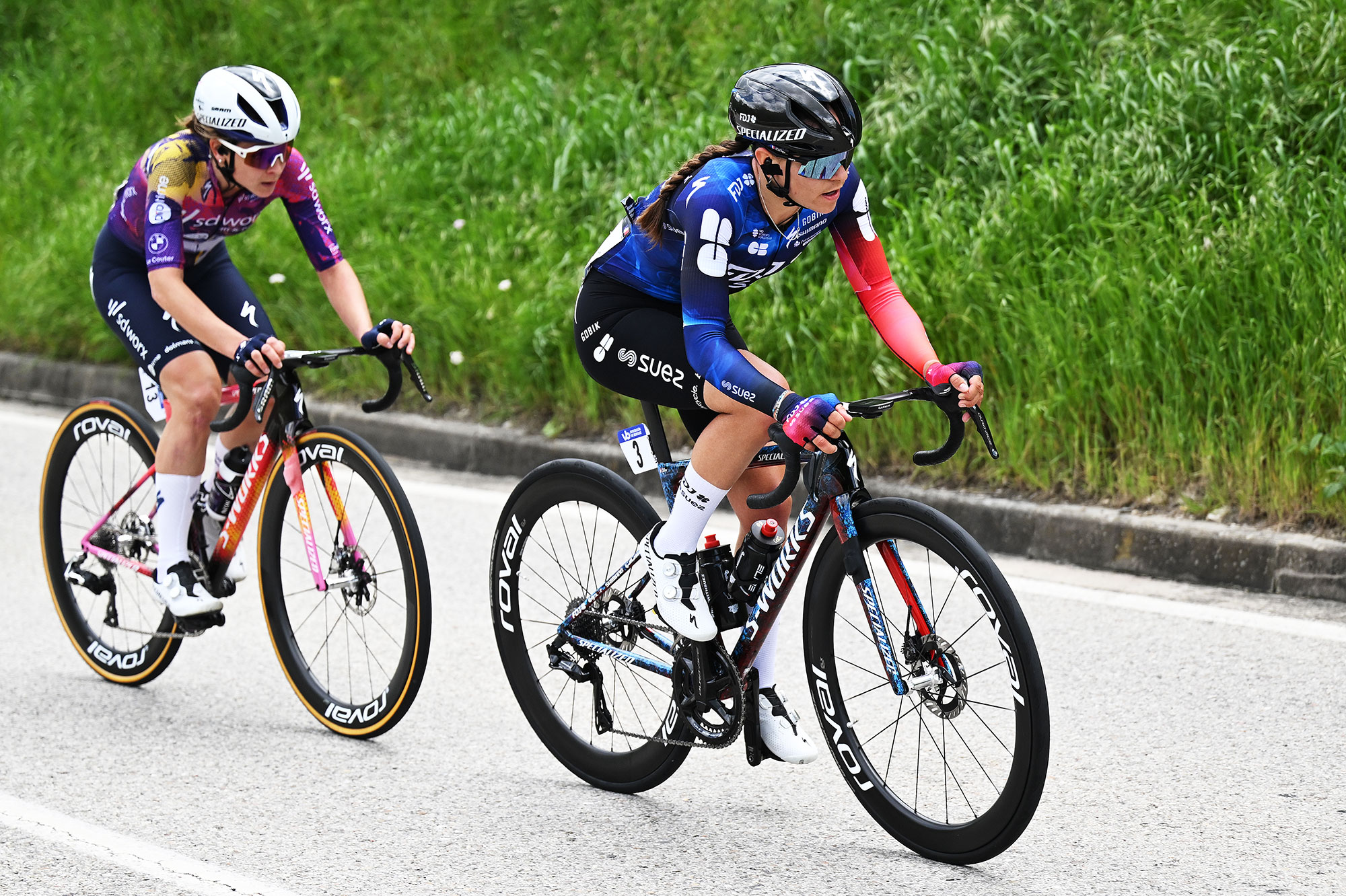 Gery and Häberlin on the attack in the final 10km