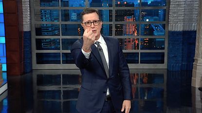 Stephen Colbert mocks Trump on science