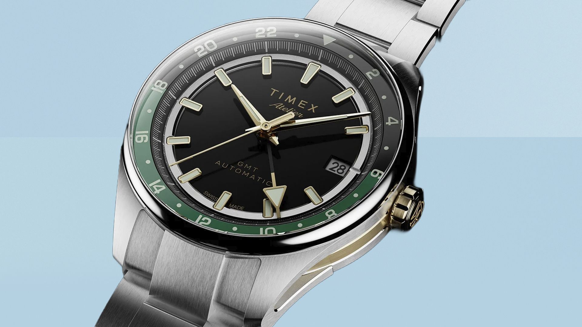 Timex’s new compact GMT has sapphire crystal, Swiss automatic power and a surprisingly palatable price tag