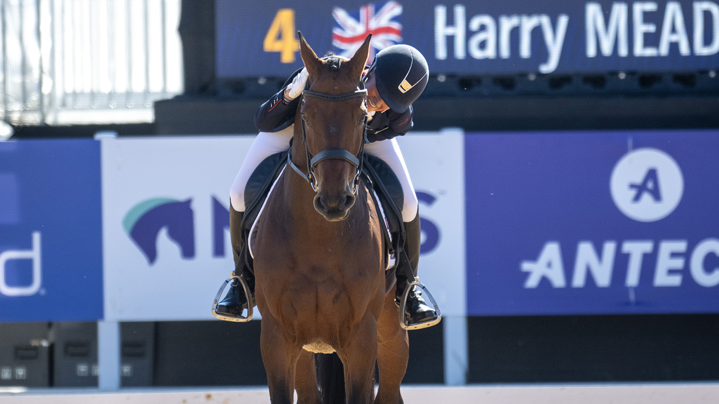 Maryland 5 Star dressage &amp;ndash; Bubby Upton and Cola
