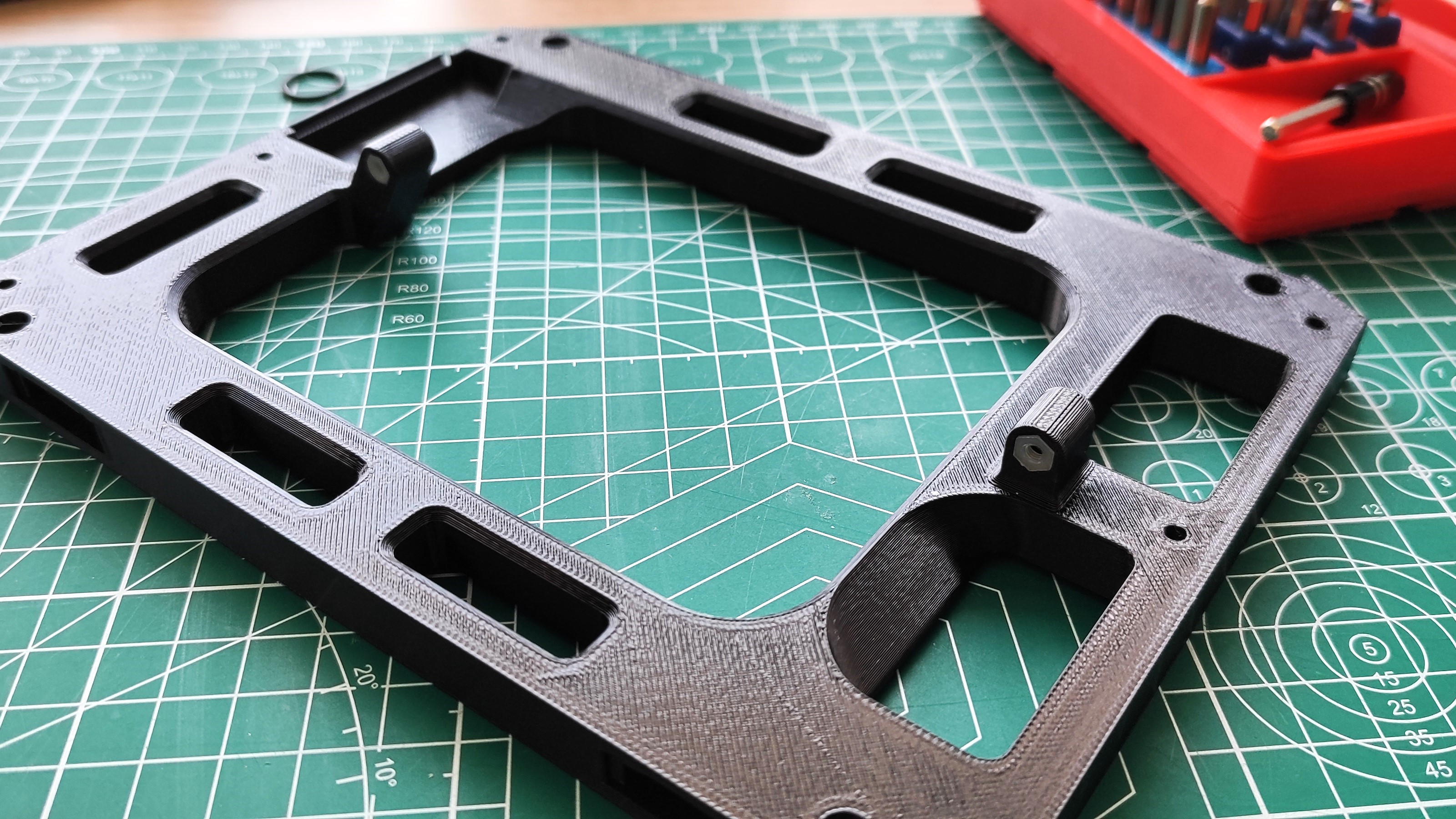 3D printed parts for the PC case