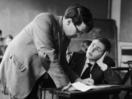 A 1950s schools scene