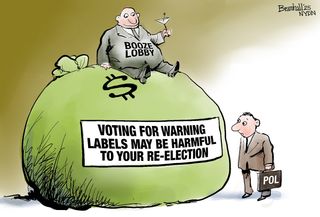 Political cartoon