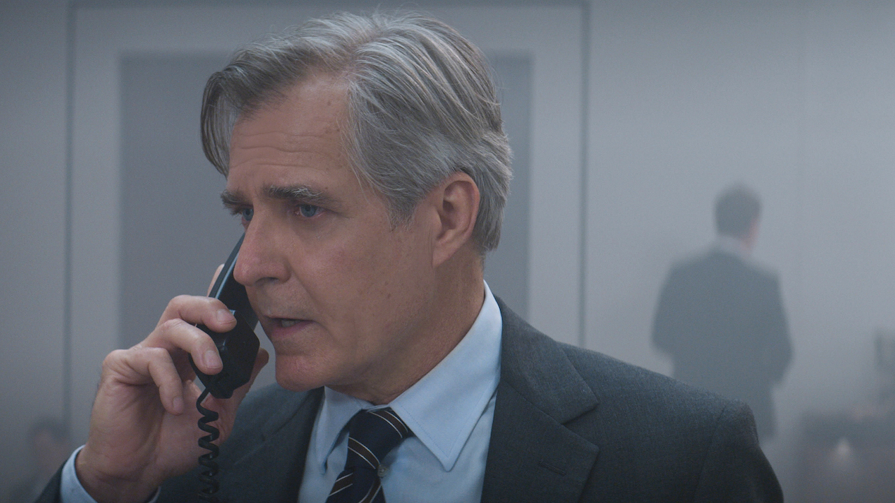 Henry Czerny's Eugene Kittridge talking on phone in Mission: Impossible - Dead Reckoning Part One