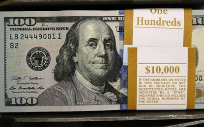 $10,000 bill sent to N.Y. for safekeeping