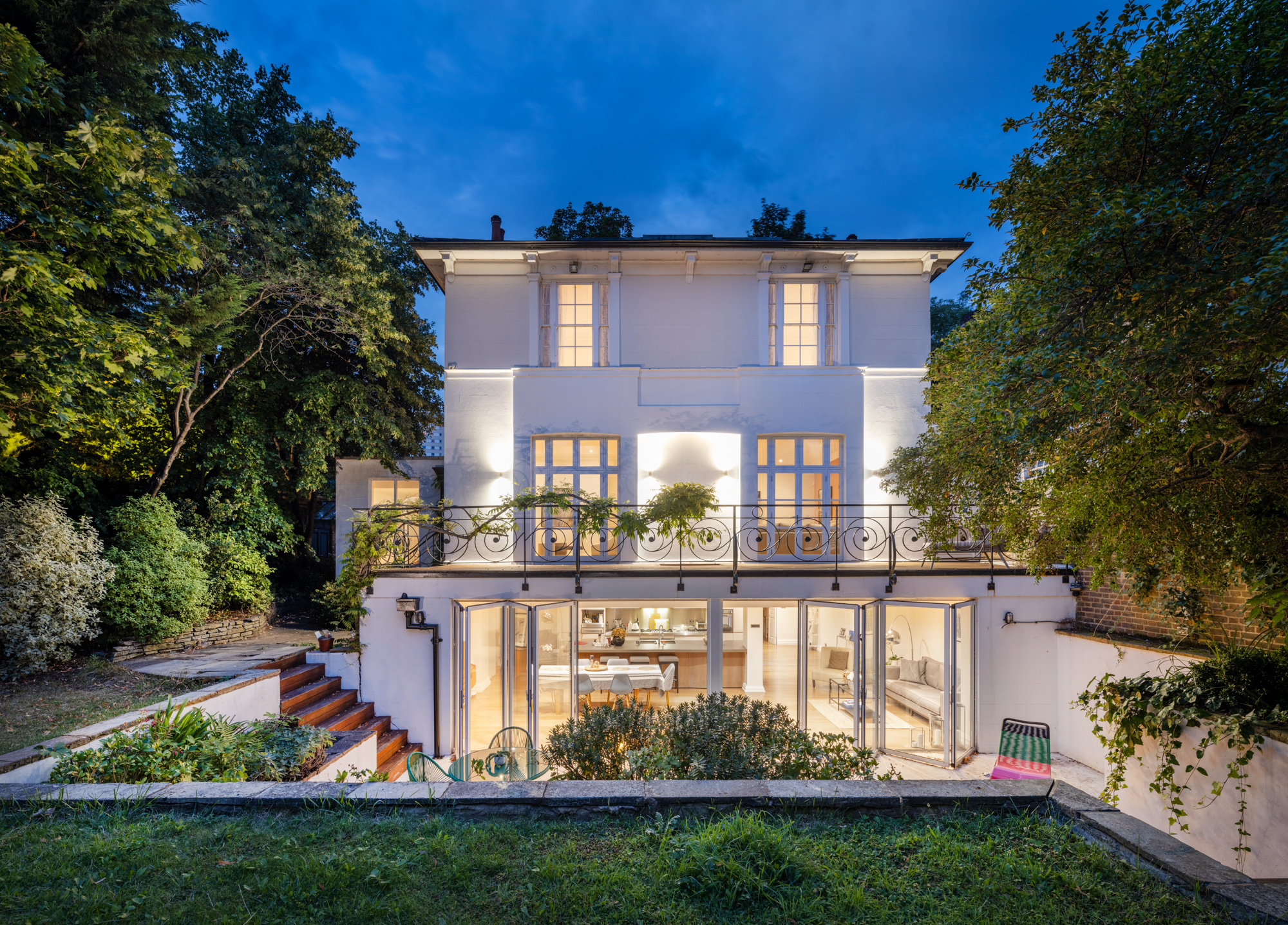 Victorian stucco property in St John's Wood