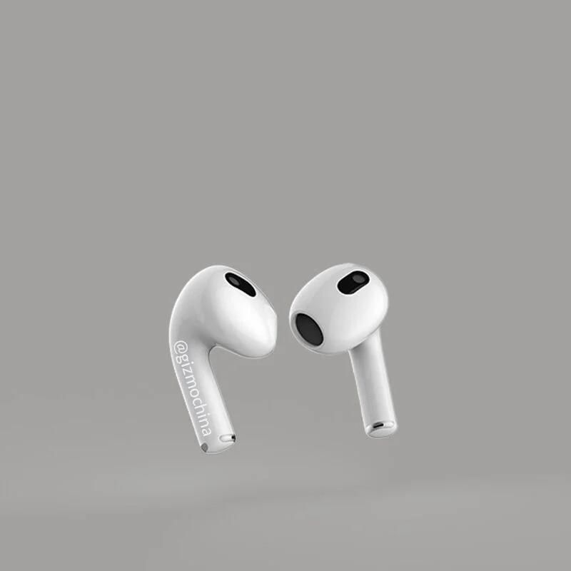 Apples New Airpods 3 Design Revealed In Leaked Renders Again Imore 