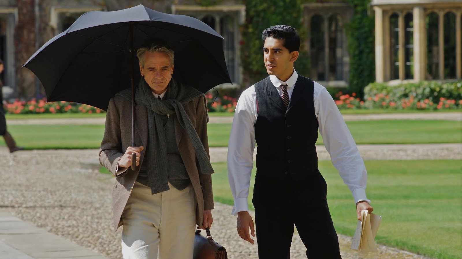 A still image from the science biopic ``The Man Who Knew Infinity'' (2015).