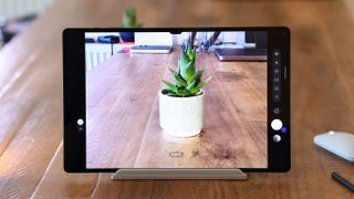 A Samsung Galaxy Tab S8 Ultra product photo