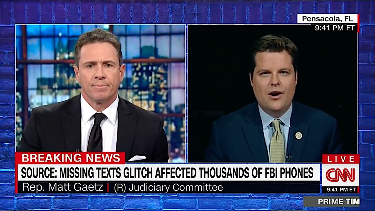 Chris Cuomo grills Rep. Matt Gaetz