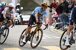 UCI Road World Championships: Remco Evenepoel (Belgium) during the elite men's road race