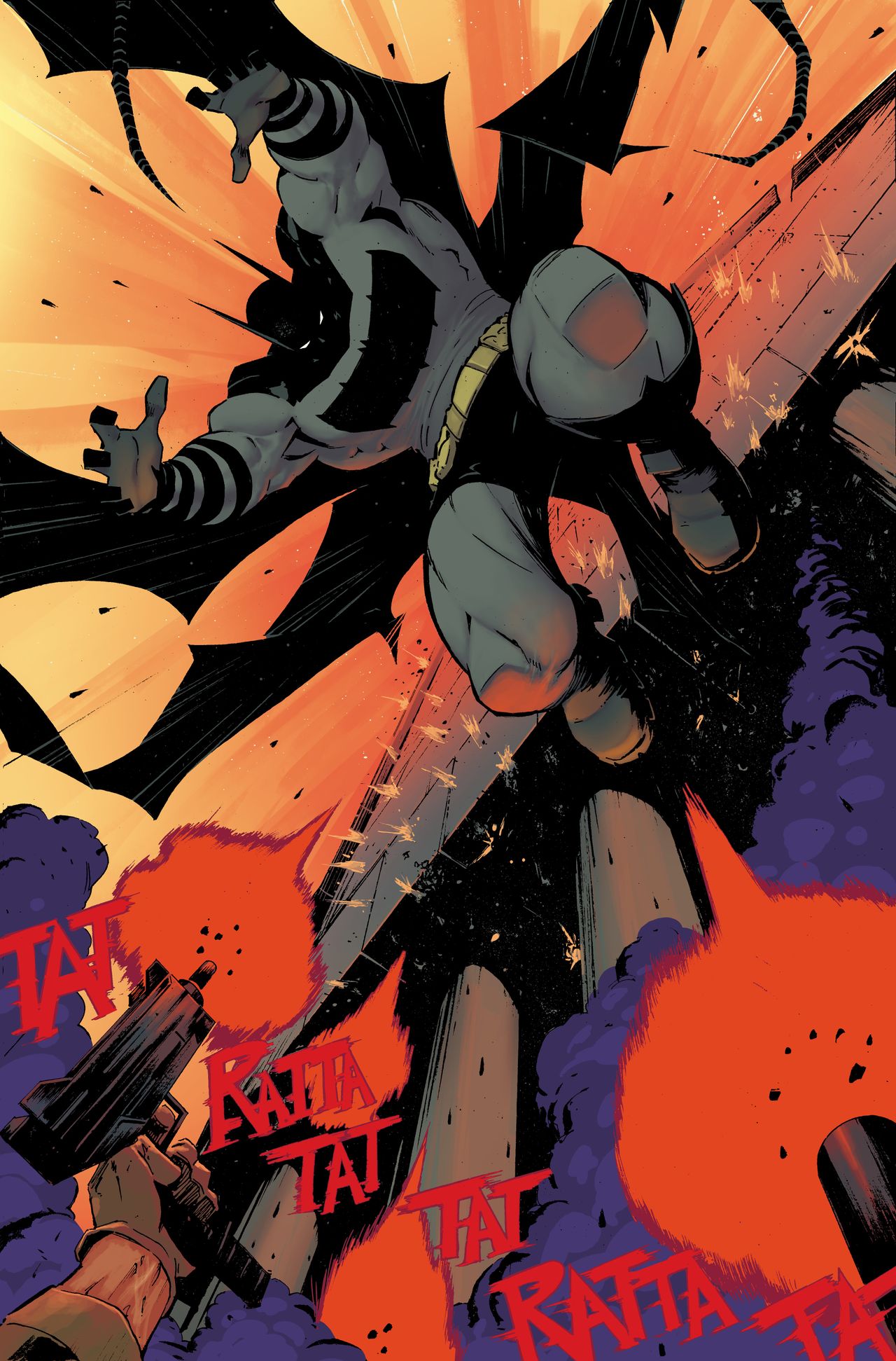 Nick Dragotta's interior pages from Absolute Batman #1.