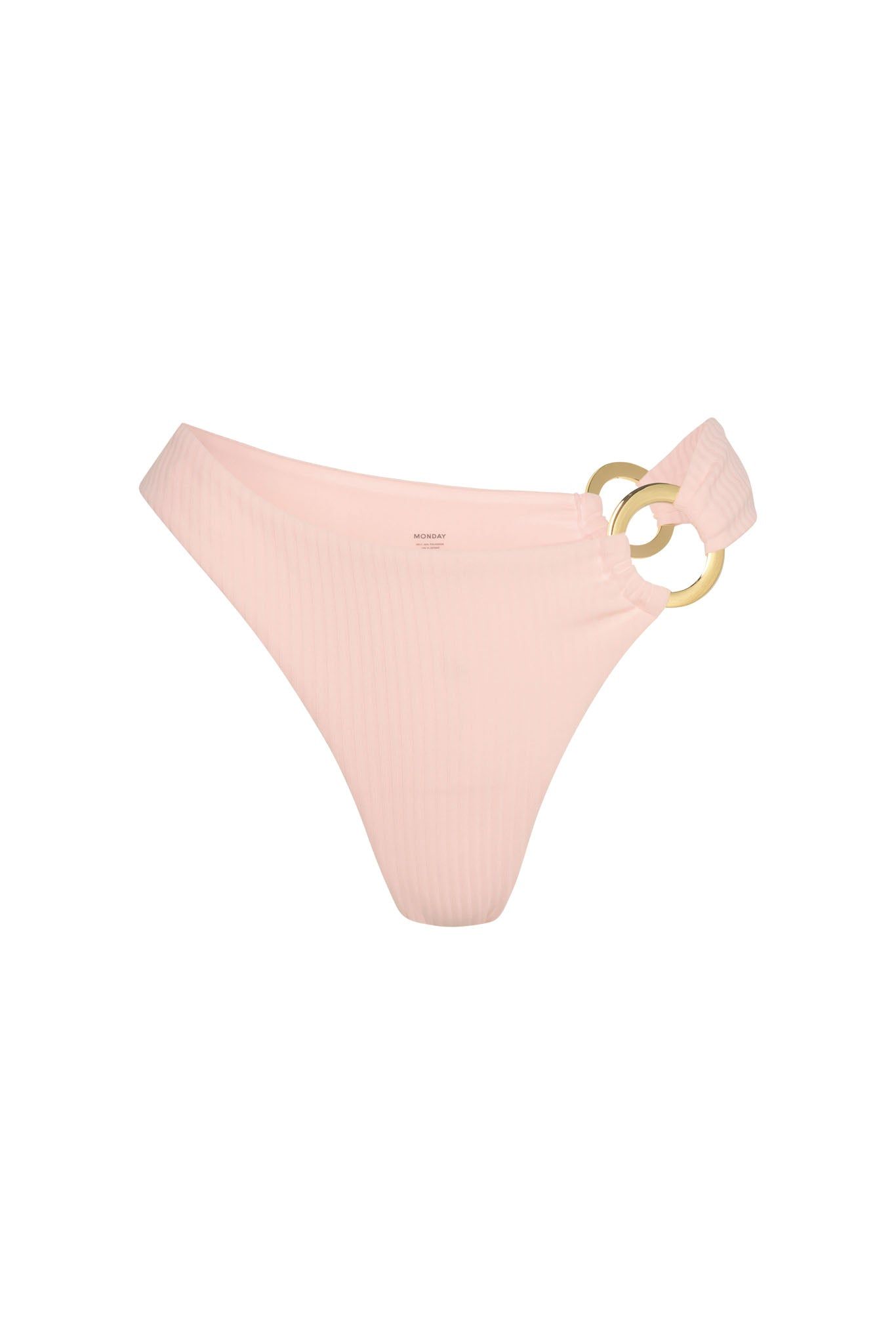 Bronte Bottom - Powder Pink Rib - Powder Pink Rib / P