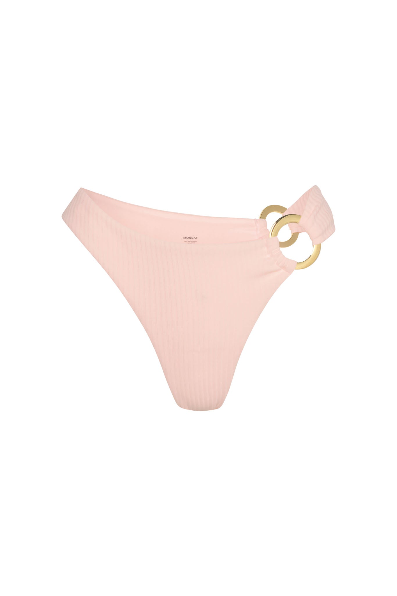 Bronte Bottom - Powder Pink Rib - Powder Pink Rib / P