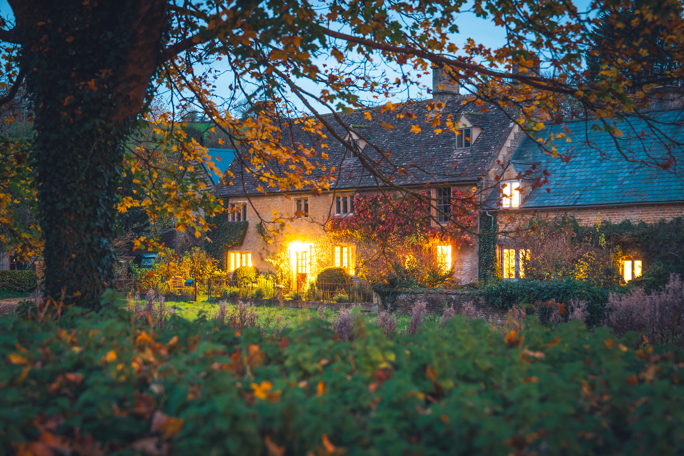 Country house in a village