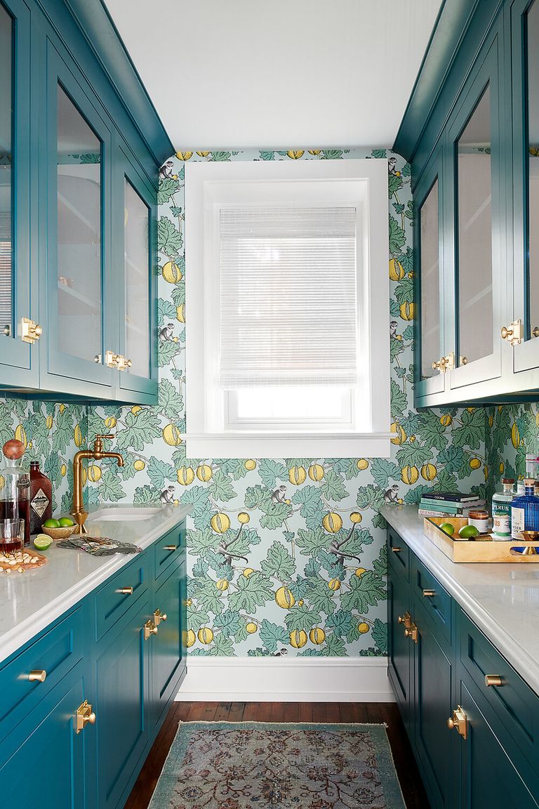 Kitchen wallpaper ideas – how to add instant color and pattern to your ...