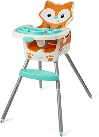 An image of the Infantino Fox Grow with Me 4-in-1 convertible highchair - one of the best high chairs