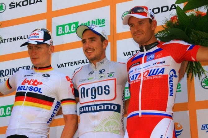 This year's podium in Hamburg