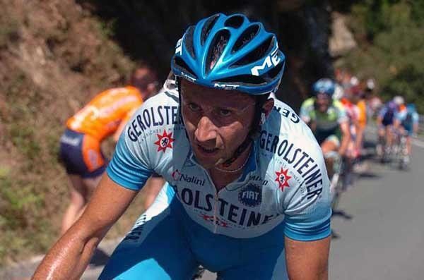Davide Rebellin (Gerolsteiner) ended the day in 13th
