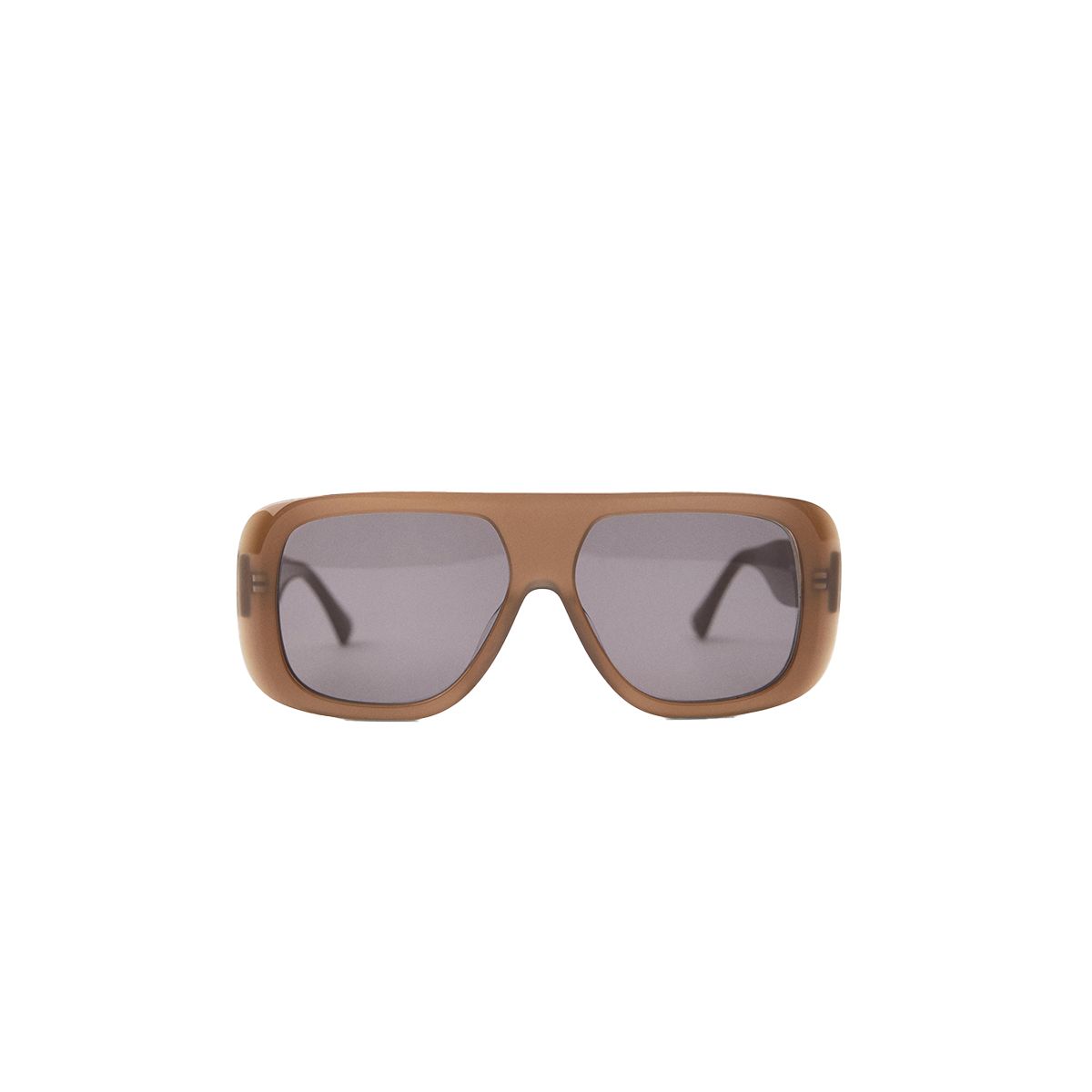 Zara tan oversize sunglasses