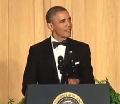 Obama mocks his 'stellar 2013' at White House Correspondents' Dinner