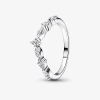 15. Pandora Timeless Wish Sparkling Alternating Ring