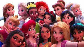 Disney princesses from Wreck-it-Ralph 2