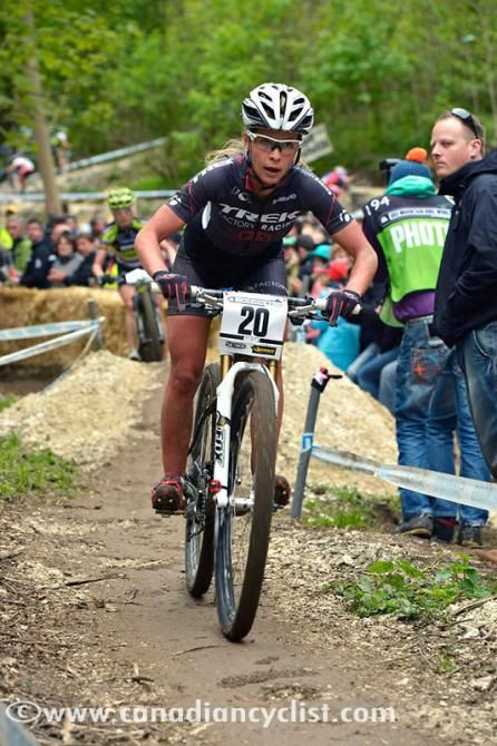 Emily Batty (Trek Factory Racing) was top North American