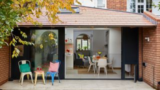 Portnoy Kitchen - Replacing a badly-built extension gave Ellie and Nick the chance to create a bespoke space for family and floppy-eared pets
