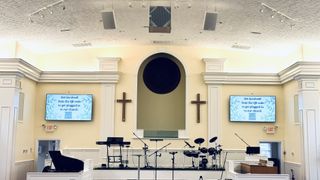 Stanford Baptist Church donned with LEA Professional amps. 