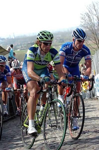 Pozzato looks calm - perhaps too calm.