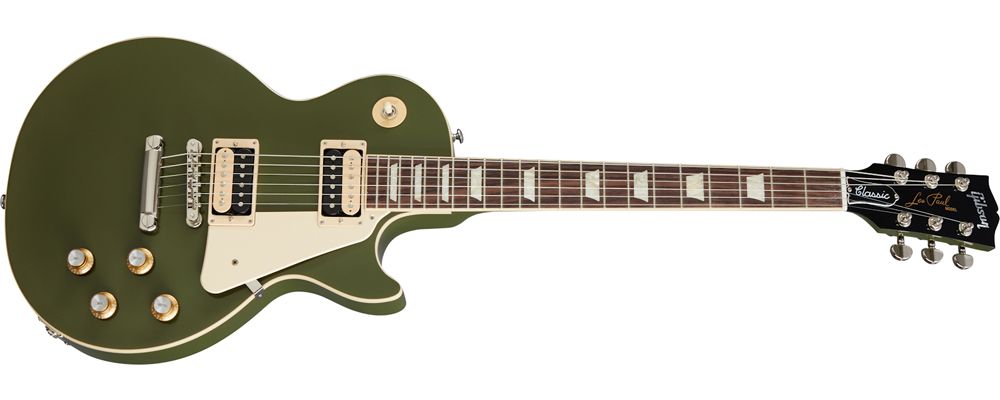 Gibson Exclusives Collection Les Paul Classic in Olive Drab
