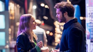 Kristen Bell and Adam Brody in "Nobody Wants This" on Netflix