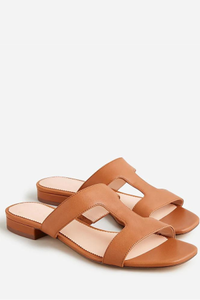 J.Crew Hazel Cutout Sandals in Leather $138