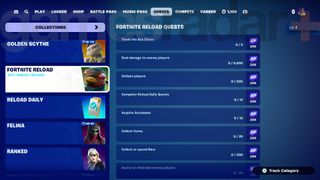 Reload Fortnite Quests in Chapter 2 Remix