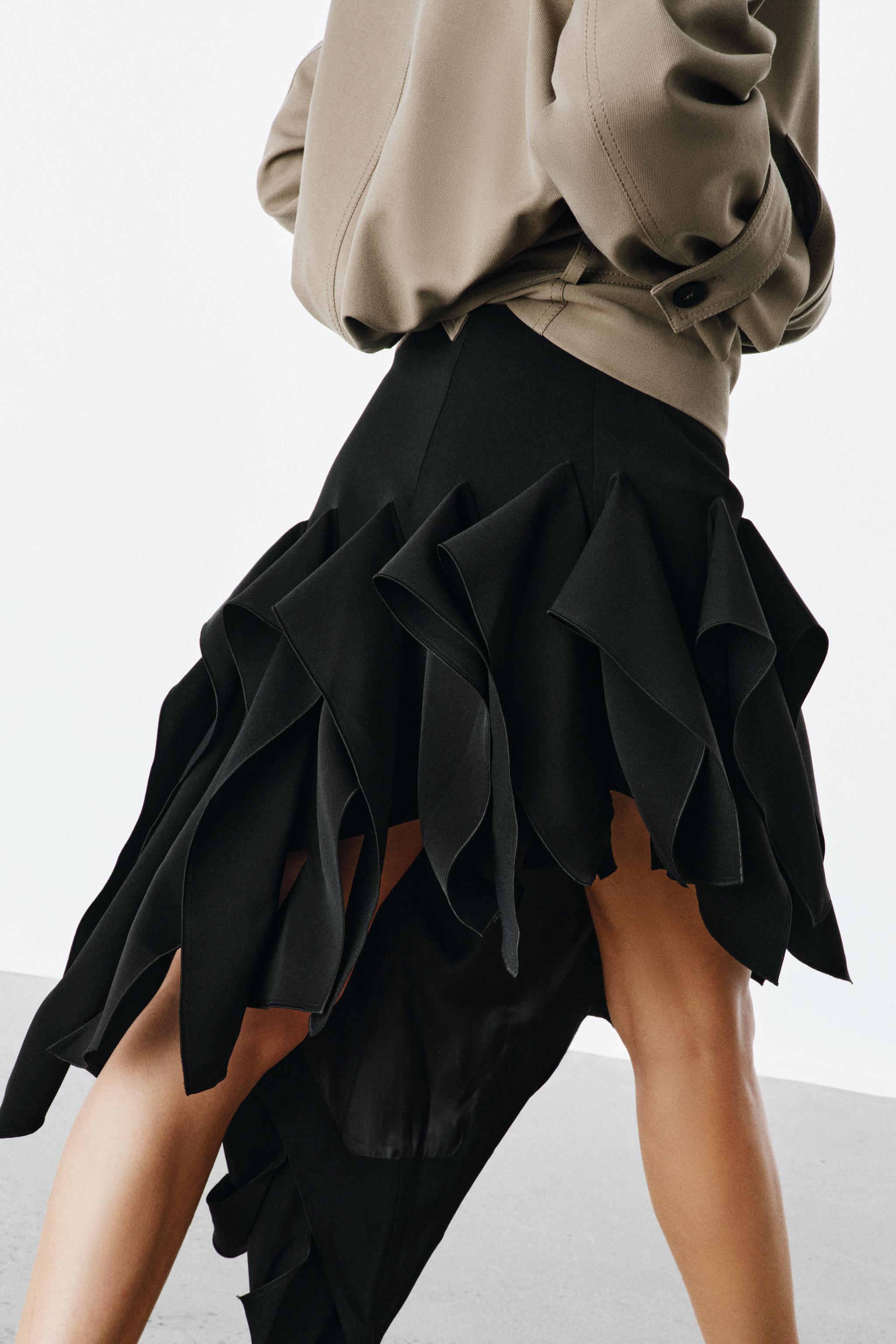 Zw Collection Asymmetric Skirt