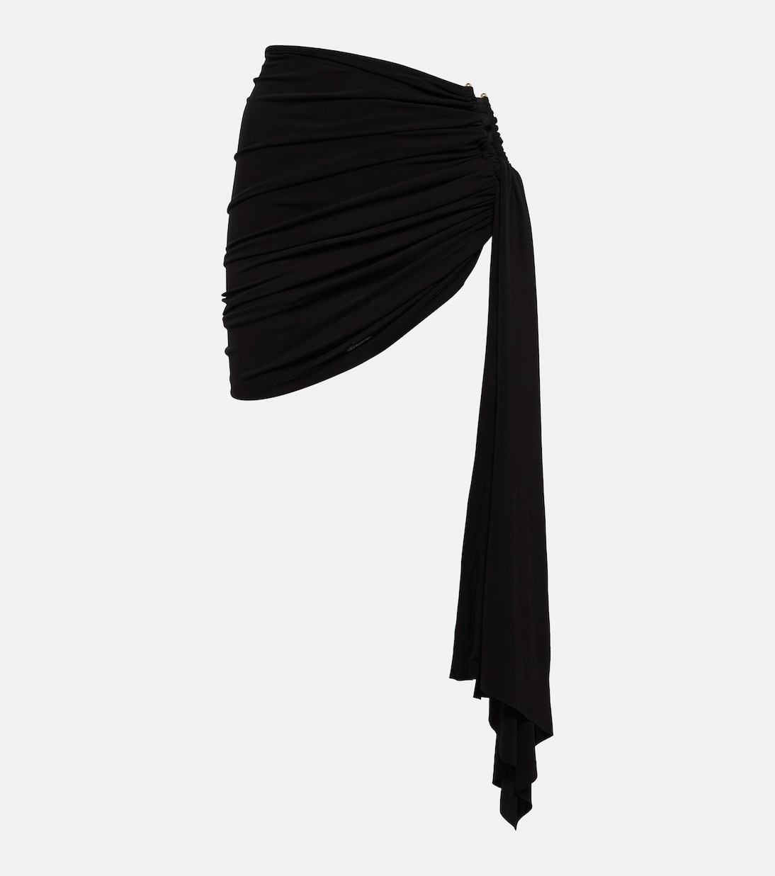 Arched Palm Sash Miniskirt