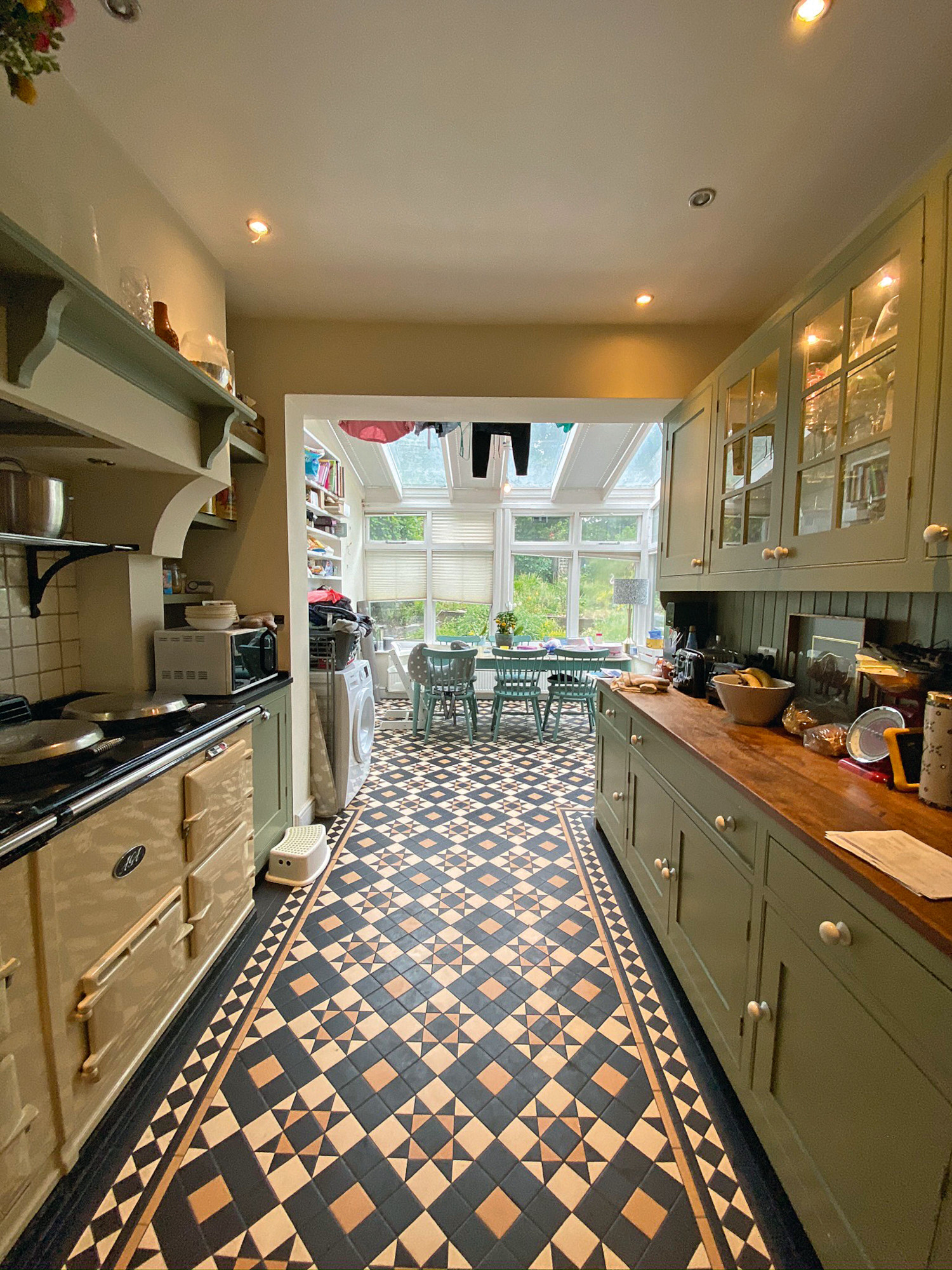 Before And After A Dated Conservatory Turned Industrial Style Kitchen   X9ZUpvx9y8wD6GeXLzG8cX 