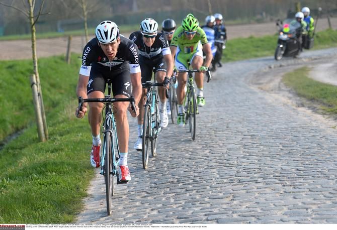 Stijn Vandenbergh powered the breakaway along