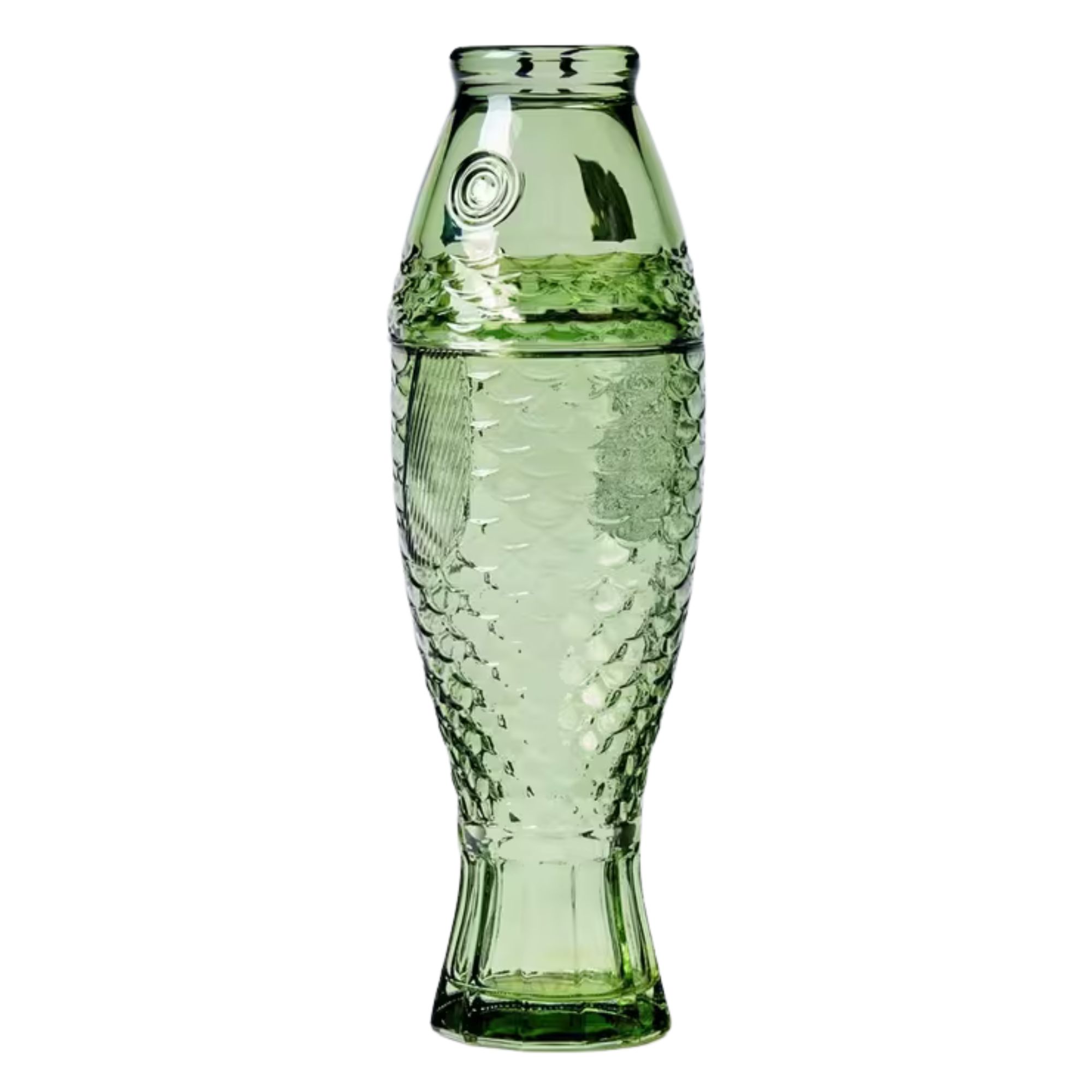 Fish Stackable Glass 1.9L Carafe & Tumbler