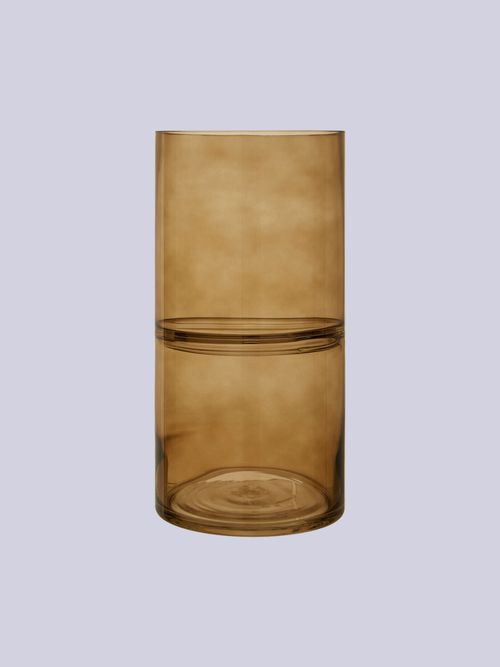  Brown Optik Vase