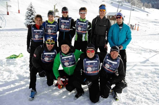 AG2R La Mondiale team building camp in Montgenevre