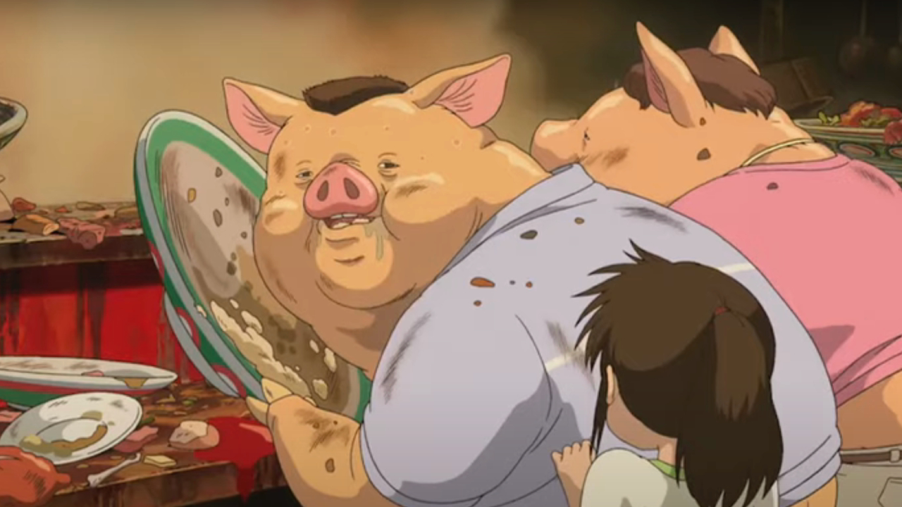Pigs from Spirited Away