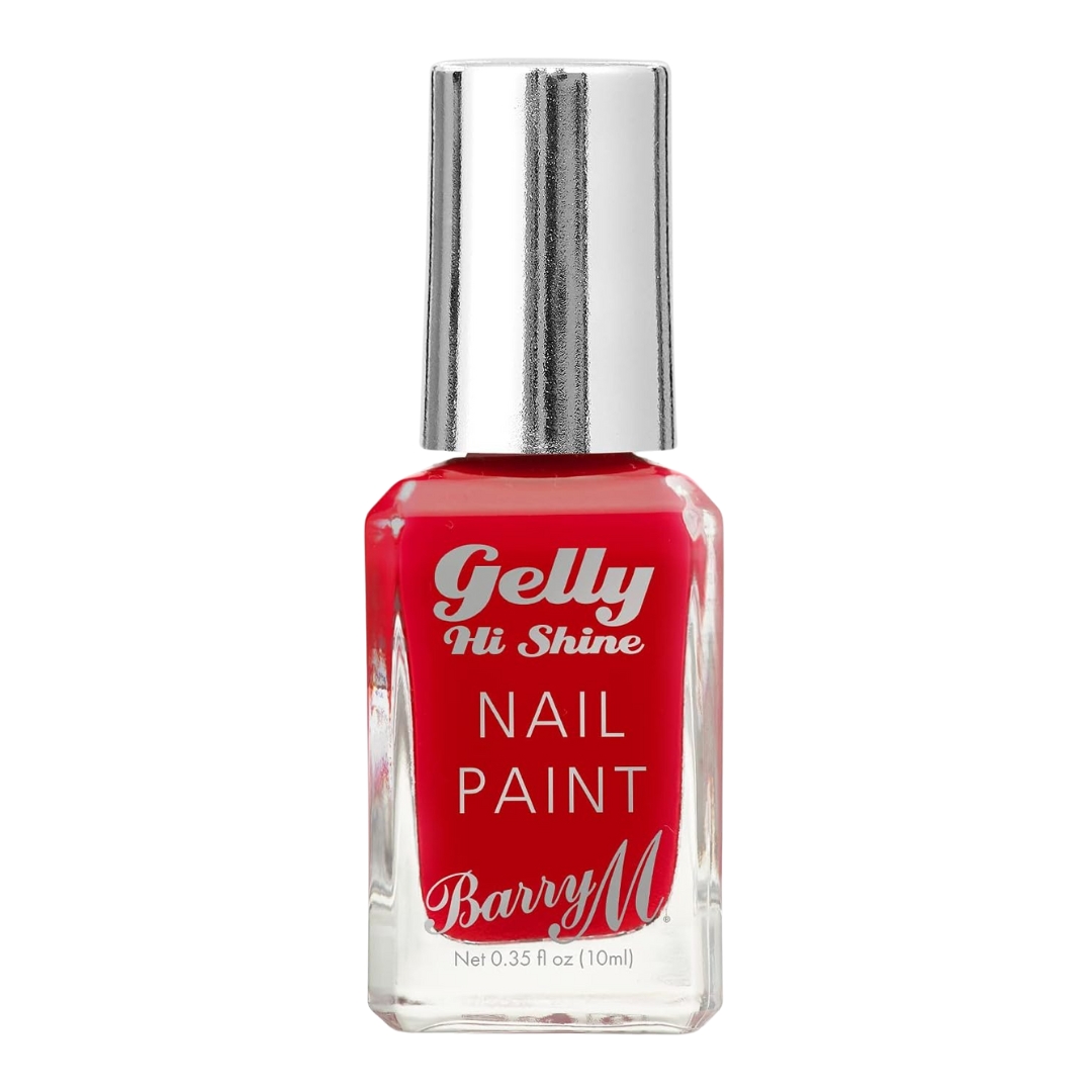Barry M Cosmetics Gelly Hi Shine Gel Nail Paint in 'Hot Chilli'