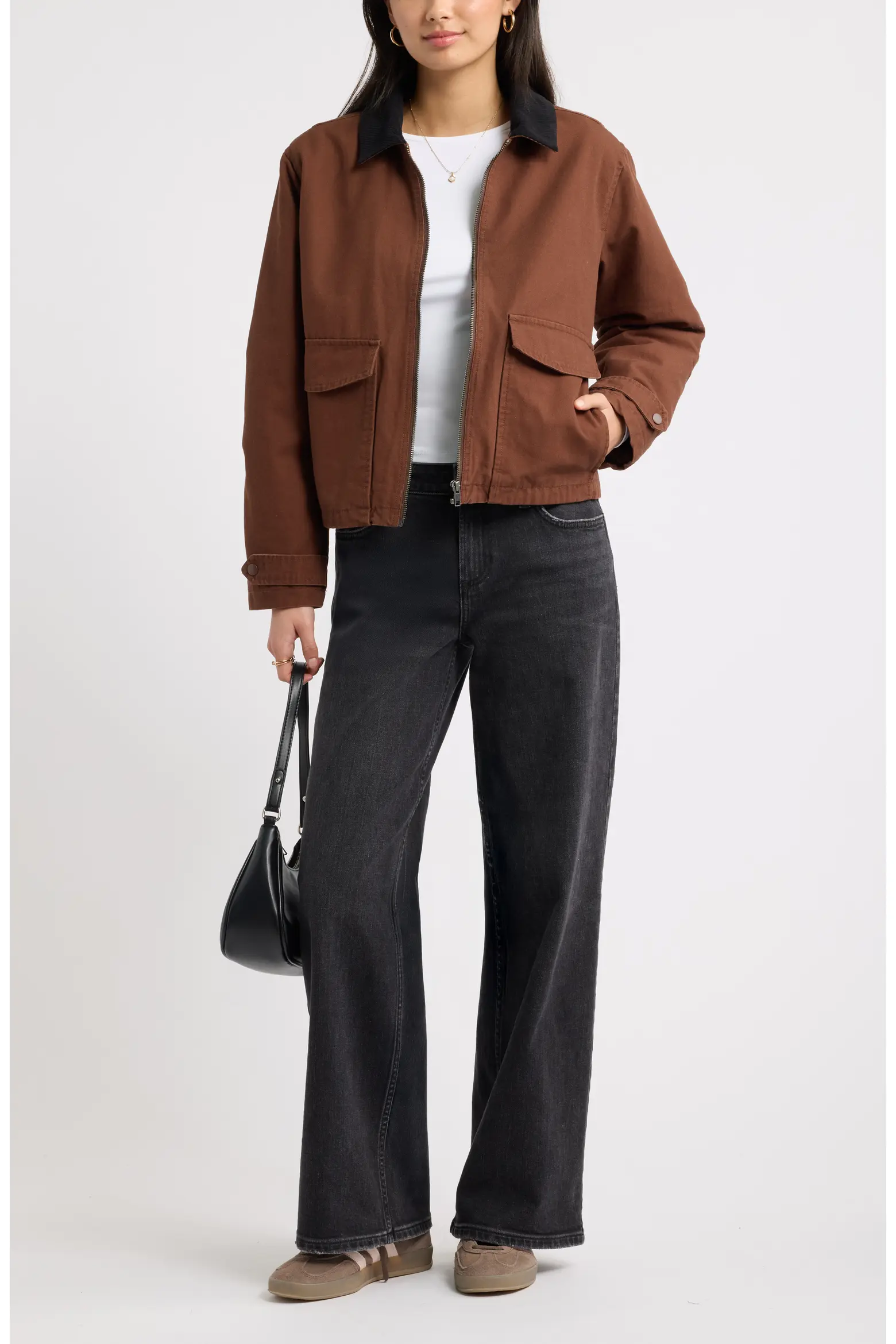BP., Cotton Canvas Barn Jacket