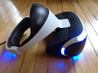 PSVR on the floor