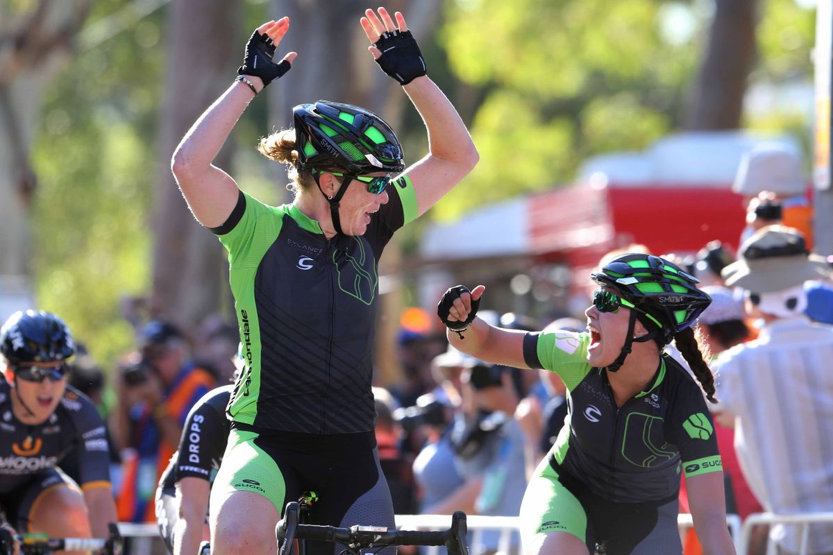 Kirsten Wild and Rachele Barbieri gave Cylance a 1-2 finish
