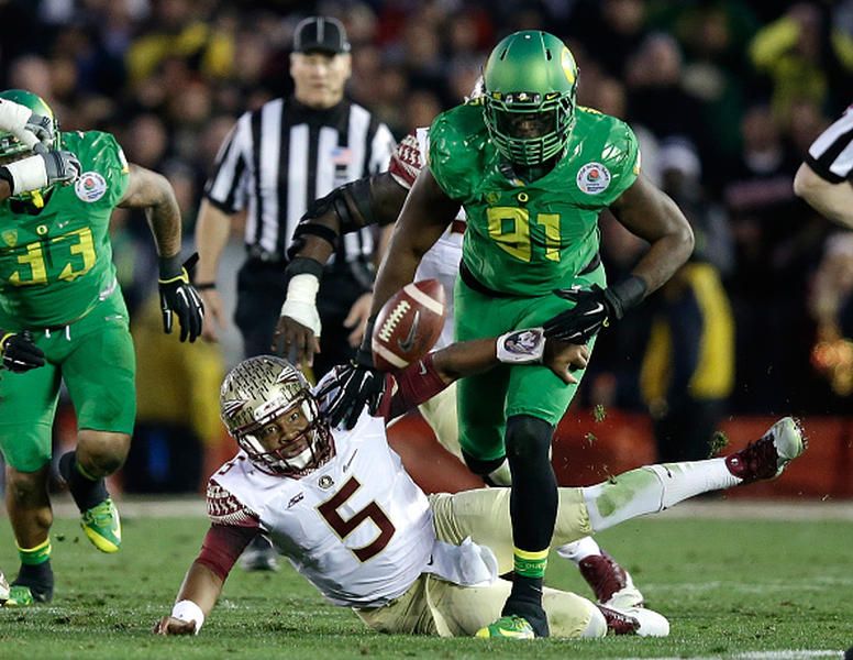 Watch the embarrassing fumble that clinched Florida State&amp;#039;s crushing Rose Bowl loss